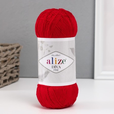 Yarn "Diva Fine" 100% microfiber 600m/100g (106)