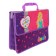 A4 Portfire folder, 330 x 240 x 90 mm, plastic, Velcro, PM-A4-23 "Modern Princess"