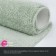 A set of mats for the bathroom IDDIS, 50x80 cm, 50x50 cm, microfiber, color light green