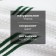 Set of towels Ethel "Green Stripe" 40x71cm - 2 pcs, col. Green, hl. 100%