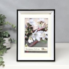 Photo frame Plastic 286-1105-1B 15x21 cm