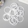 Ring Plastic for making dream catchers d = 5 cm