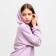 Kids (hoodies, trousers) minku lavender color, height 158 ​​cm