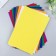 A set of felt (hard) 1 mm 20x30 cm 10 sheets. Assorted