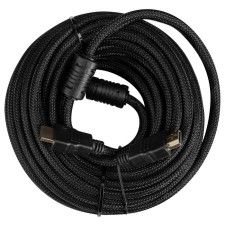 Buro HDMI (M)/HDMI (M) 10m Audio-Video cable. Ferrite. Crusado gilding. Black (HDMI-V1. 107481