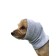 Knitwear Capor for a dog, size L (diameter 44-66 cm, length 43 cm), gray