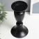 Summary Metal for 1 candle "Atmosphere" black matte 22x11.5x11.5 cm
