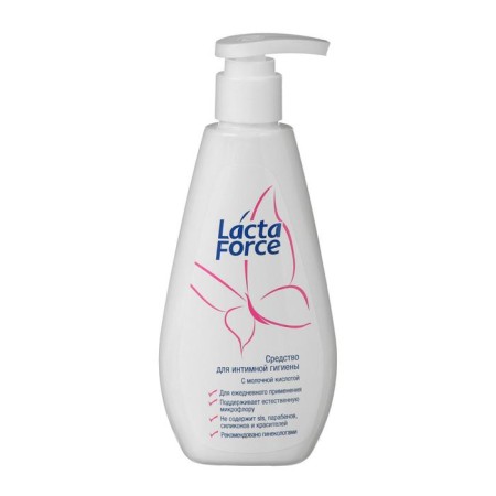 Intimate hygiene tool 911 Lactaforce with lactic acid, 200 ml-3