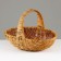 Wicker basket, 38x26x11/29 cm, Fern