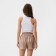 Women's shorts KAFTAN SILK "strip" size 40-42, powder