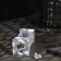 LED figure “White Lantern with candles” 5.5 × 13 × 5.5 cm, plastic, batteries AG13x3, glow warm white