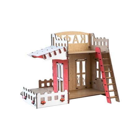 Set for dolls, city "Cafe"-3