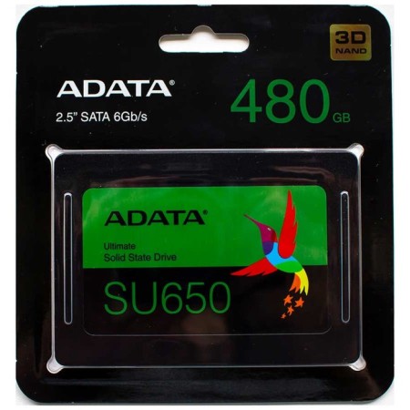 SSD Adata 2.5 "Ultimate SU650 480 GB SATA III ASU650SS-480GT-R-5