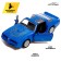 Metal machine Pontiac Firebird, 1:32, doors, inertia, blue color open