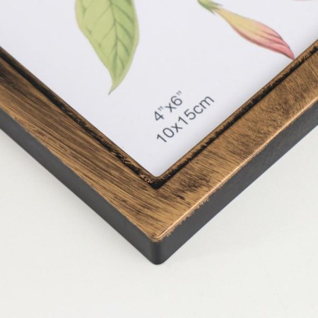 Photo frame plastic in 3 photos 10x15, 13x13 cm "Grapes" Dark Gold 26x33 cm-1
