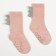 Noski children's terry with stoppers Minaku, pink color, size 14-16 cm