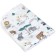 A waterproof diaper, 50*70 cm "animals"