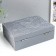 Casket wood for jewelry "Leaves on gray" 7x16.3x22.3 cm