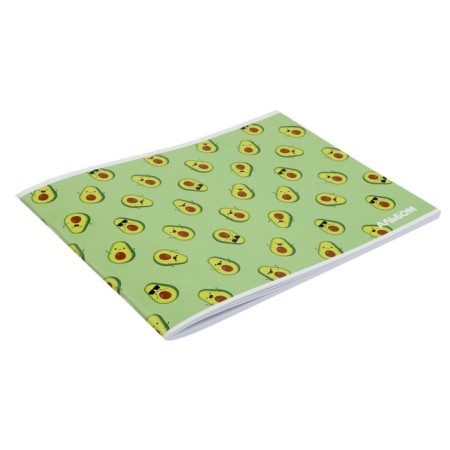 Album for drawing A4, 40 sheets on the paper clip "Avocado", covered cardboard cover, internal block offset 100 g/m²-1