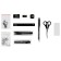 A set of stationery of Istanm Minidesk, 13 items, rotating, black