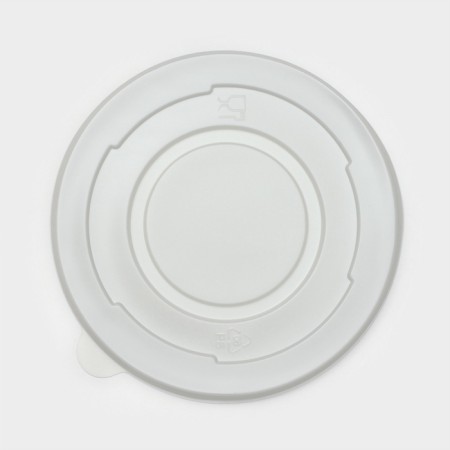 Disposable cover for soup bowl ps, d = 13.5 cm, white color-2