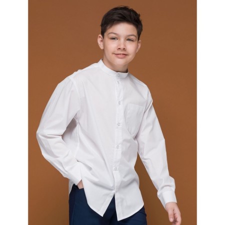 Bogochka for boys, height 122 cm, white color-1