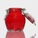 Glass jar for spices with a mound “Oval”, 100 ml, 6 × 8.5 cm, color mix