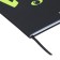 Universal diary for grade 1-11 Dark, integral cover, artificial leather, silkography, liesse, 80 g/m2