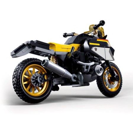 Designer motorcycle Sluban Model, 200 parts, 6+-2