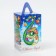 New Year. Gift box New Year's tetrahedral large "snakes" with animation 10*10*18 cm.