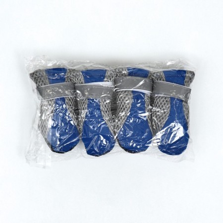 Dog boots "comfort +", size L (5.3 x 4 cm), blue-4