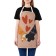 Apron kitchen with a photo print “Come on a paw”, adjustable, size OS