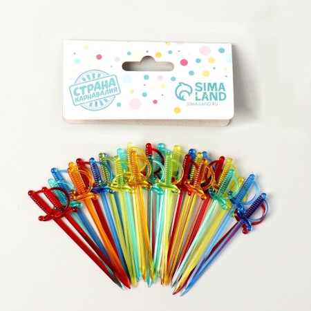 Skewer for Canapa "Swore", in a set 50 pcs, 8 cm-1