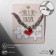Bracelets "Uenubles" on a magnet, heart, color silver, 20 size