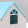 House for rodents "Bay", blue 23 x 15 x 15 cm