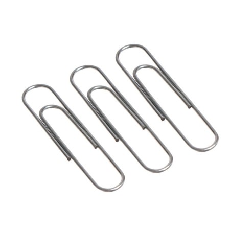 Office clips Globus, 50 pcs., 50 mm, without coating-2
