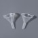 Funnel, d = 3 × 4.2 cm, set 2 pcs, transparent