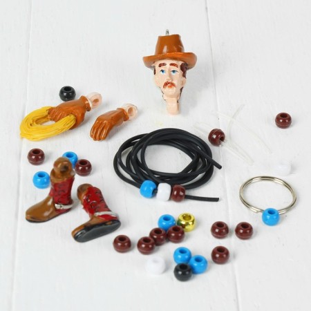 Set for creating a cowboy keychain-1