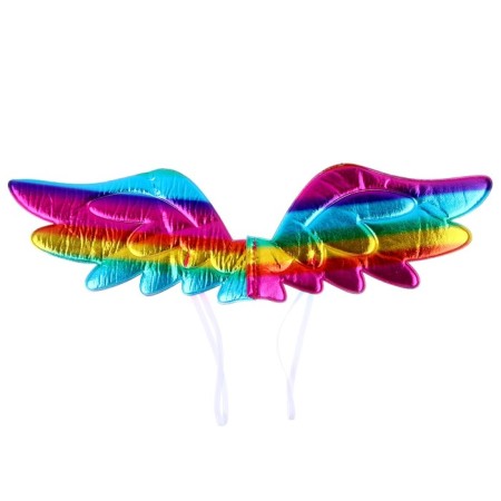 Carnival wings "angel", rainbow color