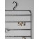 Organizer for jewelry "hanger", 37*25*5cm, black color