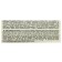 Plasticine sculptural white, soft, 1000 g, "gamma"