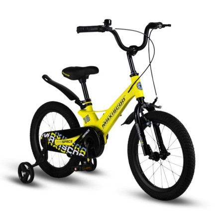 Bicycle 16 ’’ maxiscoo space standard, yellow matte color-1