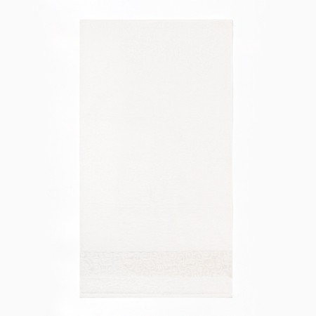 New Year. Tainted towel in the Ringlet box 50x80cm, white color, 360g/m, HL100%