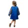 Dress for girls, height 98 cm, indigo color