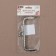 Farmoire sewing "rectangle", 10 cm, silver color