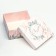 Folding box, "spring wreath" 10 x 10 x 5 cm
