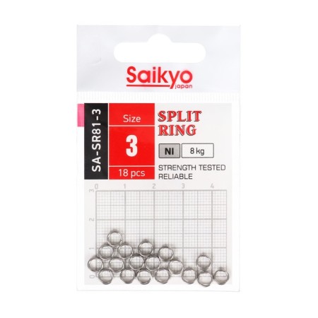 Clothing ring Saikyo SA-SR81-3, 18 pcs