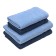 Set of towels "Pamir", size 50x80 cm - 2 pcs, 70x130 cm - 2 pcs, color blue