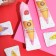 Hand cream "Strawberry with ice cream" Moisturizing, 30 ml