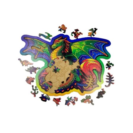 Пазл «Весёлые игрушки. Дракон»-1